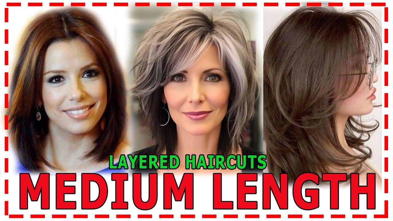 Haircuts And Hairstyles For Women Over 40.Haircuts for medium length.  haircuts 2024 - YouTube